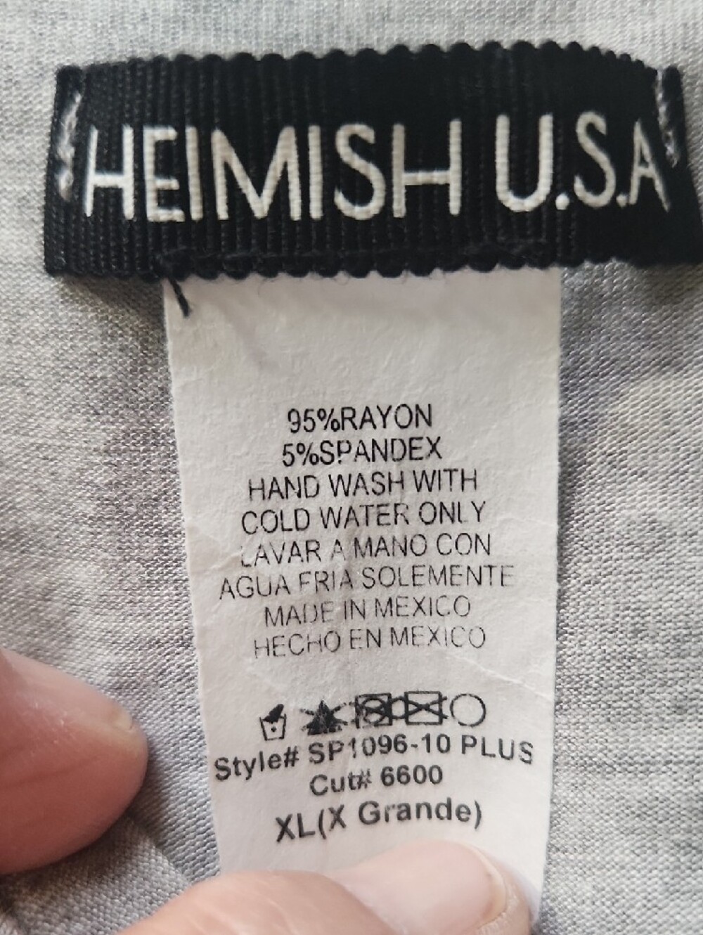 HEIMISH USA Gray Wide-Leg Jumpsuit - Picture 2 of 10
